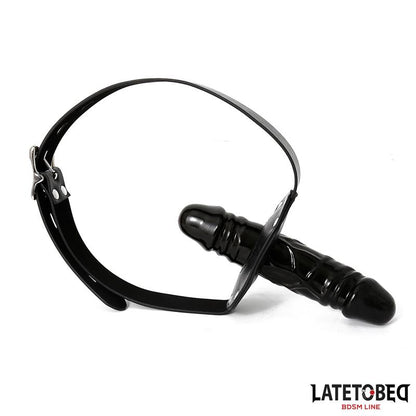 LATETOBED BDSM LINE - DOUBLE PENIS GAG