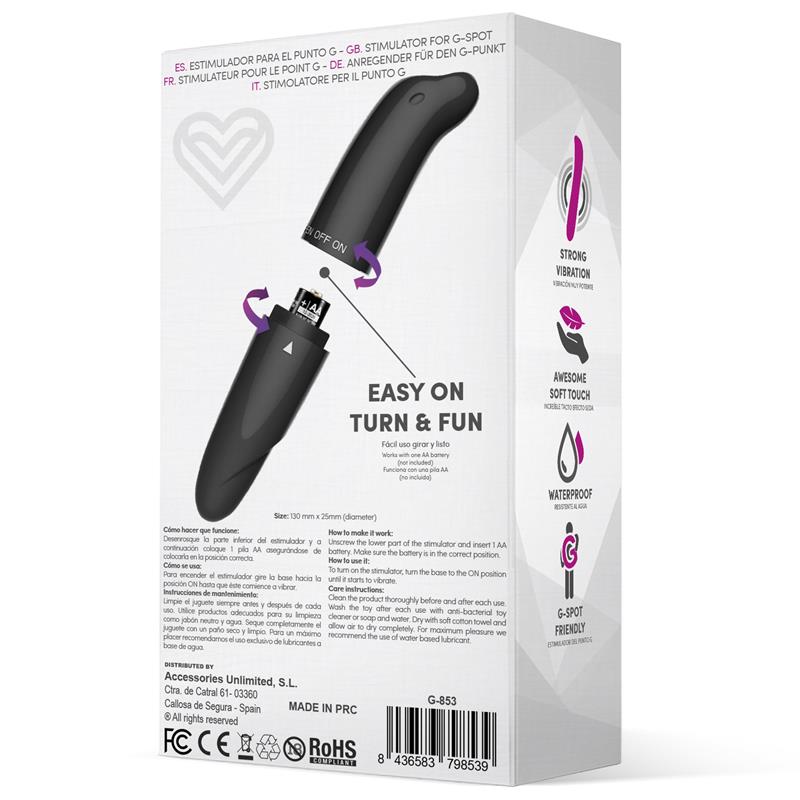 LATETOBED - MORTON EASY QUICK STIMULATOR BLACK