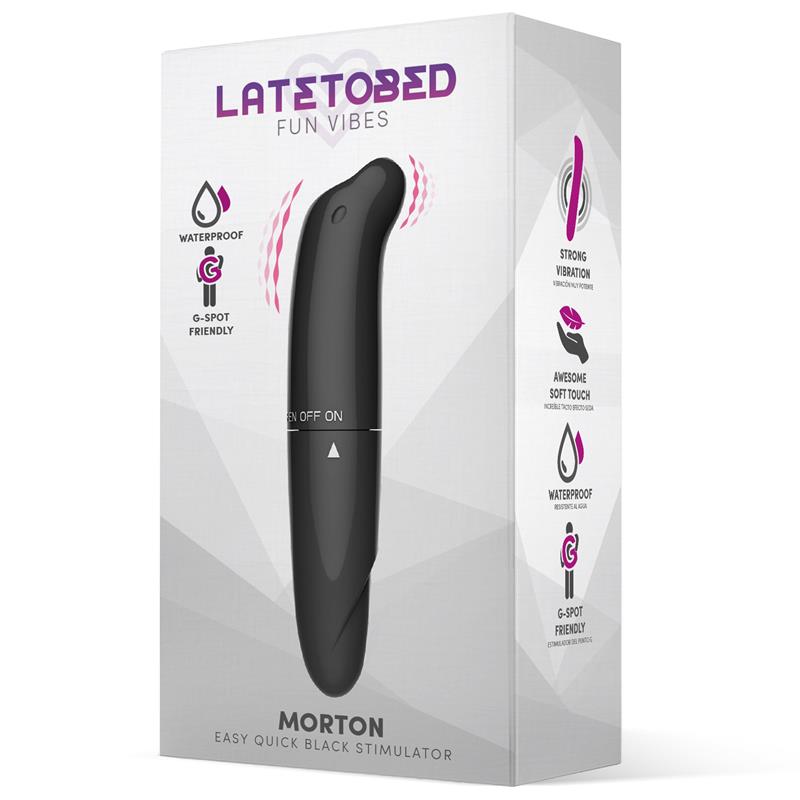 LATETOBED - MORTON EASY QUICK STIMULATOR BLACK