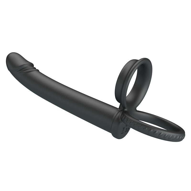 PRETTYLOVE - MOSES BUTT PLUG WITH COCK RING