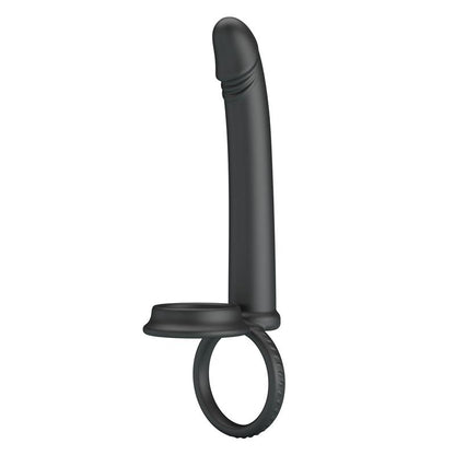 PRETTYLOVE - MOSES BUTT PLUG WITH COCK RING
