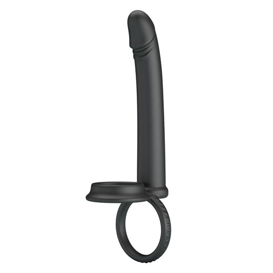 PRETTYLOVE - MOSES BUTT PLUG WITH COCK RING