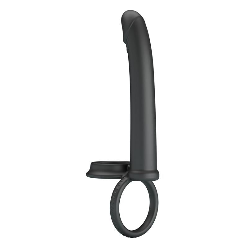 PRETTYLOVE - MOSES BUTT PLUG WITH COCK RING