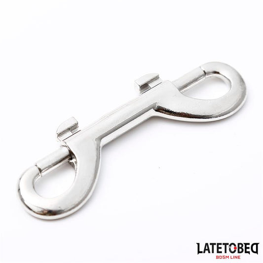 LATETOBED BDSM LINE - DOUBLE ENDED METAL SNAP HOOK