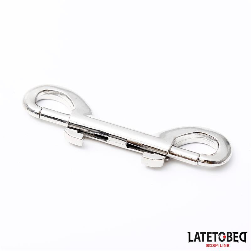 LATETOBED BDSM LINE - DOUBLE ENDED METAL SNAP HOOK