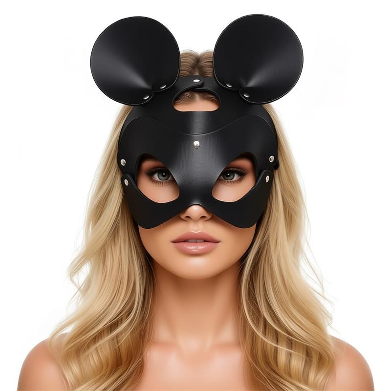 INTOYOU BDSM LINE - MOUSSY MOUSE MASK ADJUSTABLE