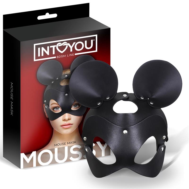 INTOYOU BDSM LINE - MOUSSY MOUSE MASK ADJUSTABLE