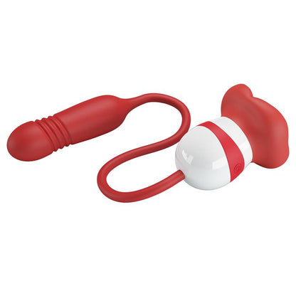 PRETTYLOVE - MOUTH VIBRATOR WITH LICKING AND THRUSTING ASHLYN