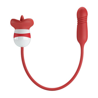 PRETTYLOVE - MOUTH VIBRATOR WITH LICKING AND THRUSTING ASHLYN