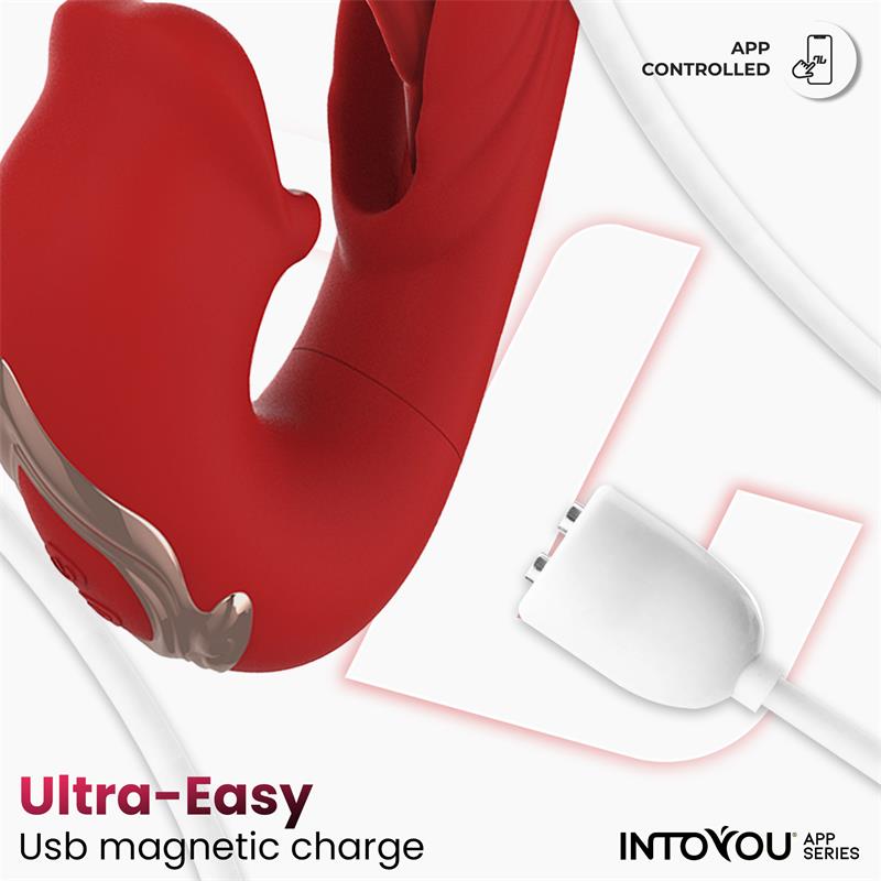 INTOYOU APP SERIES - MOUTY VIBE WITH BITING AND FLIPPING WITH APP