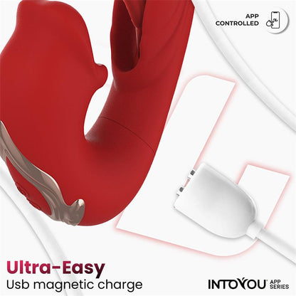 INTOYOU APP SERIES - MOUTY VIBE WITH BITING AND FLIPPING WITH APP
