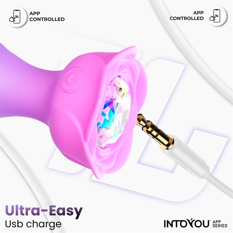 INTOYOU APP SERIES - MOXY BUTT PLUG WITH ROTATION 360º WITH APP