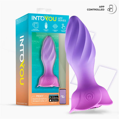 INTOYOU APP SERIES - MOXY BUTT PLUG WITH ROTATION 360º WITH APP