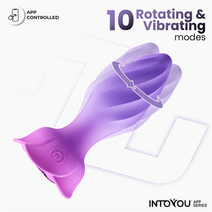 INTOYOU APP SERIES - MOXY BUTT PLUG WITH ROTATION 360º WITH APP