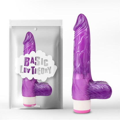 CHISA - MULTI-SPEED VIBE REALISTIC PURPLE 20 CM