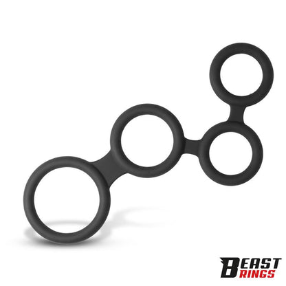 BEAST RINGS - MULTICOCKRING SILICONE 47 MM