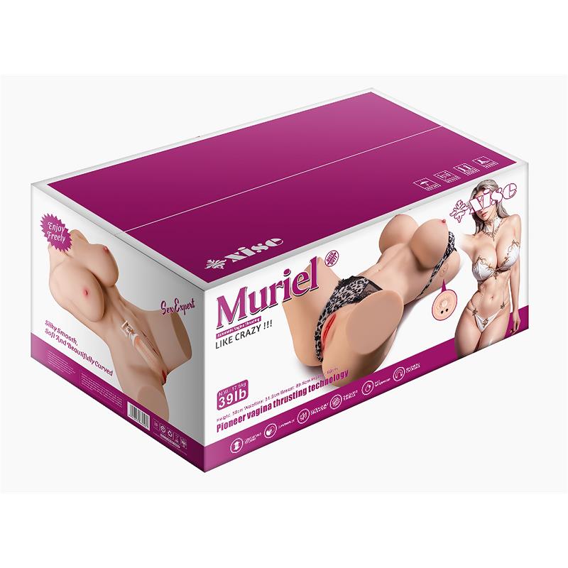 XISE - MURIEL TORSO WITH INTERNAL SKELETON AND THRUSTING 17.5 KG