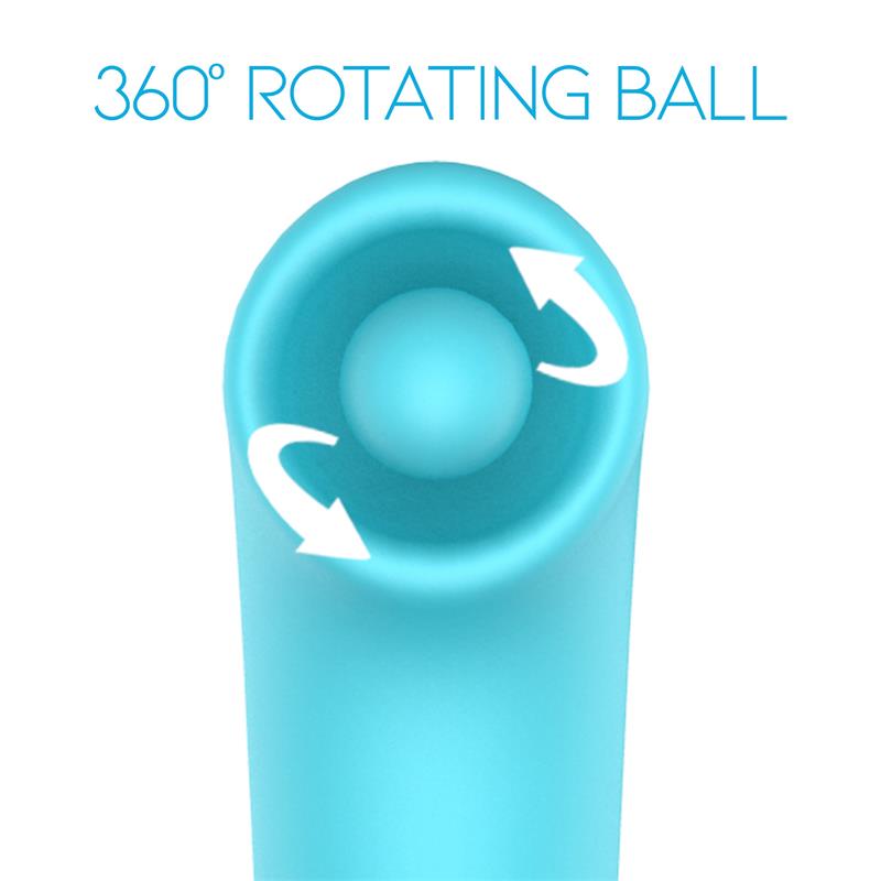 ACTION - PELOTA DE MASAJE SUAVE MURLY 360º CON DOBLE VIBRACIÓN - 3 MOTORES