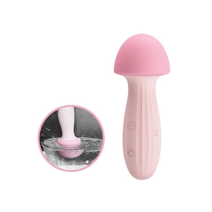 PRETTYLOVE - MUSHROOM VIBE/MASSAGER SILICONE USB