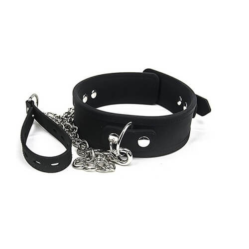 BOUND TO PLEASE - Silicone Collar and Lead Set