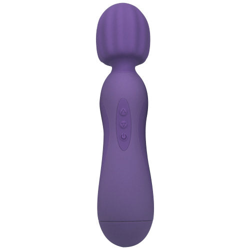 LOVING JOY - 10 FUNCTION MAGIC WAND VIBRATOR PURPLE