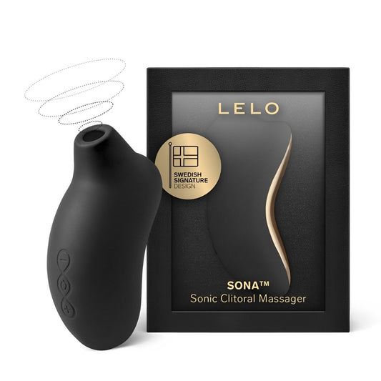LELO - SONA Sonic Clitoral Massager - Black