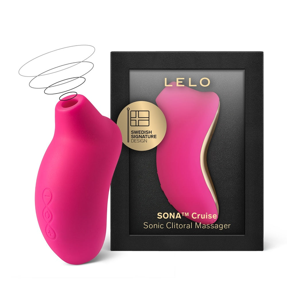 LELO - SONA Cruise Clitoral Massager Cerise