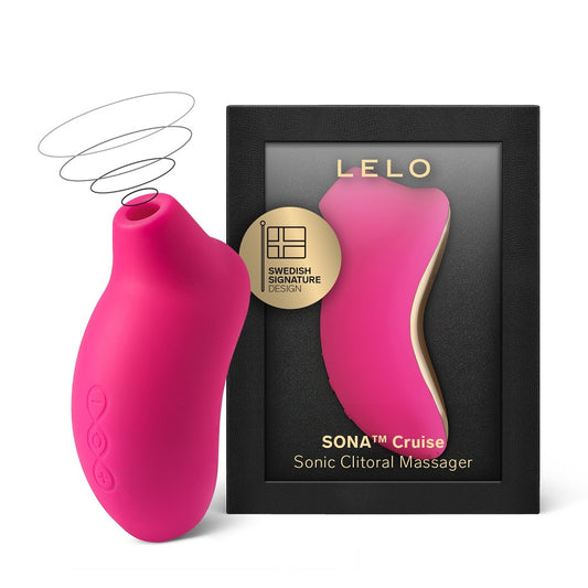 LELO - SONA Cruise Clitoral Massager Cerise