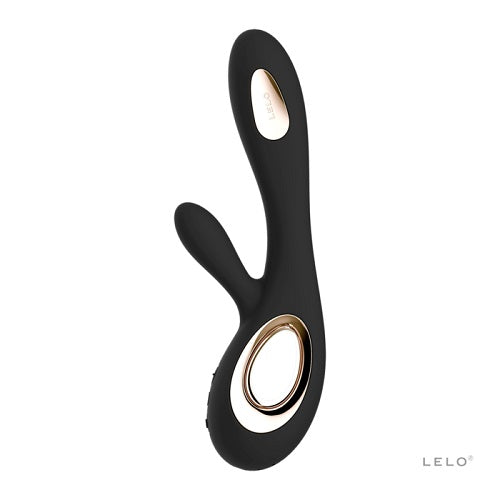LELO - VIBRADOR DE DOBLE ACCIÓN SORAYA WAVE NEGRO