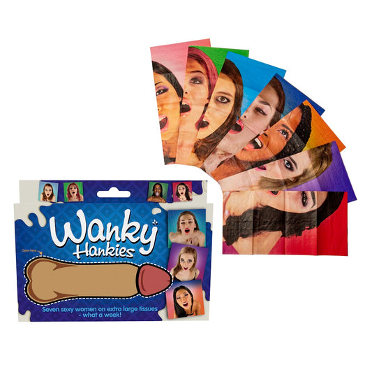 FUNTIME GIFTS - WANKY HANKIES!