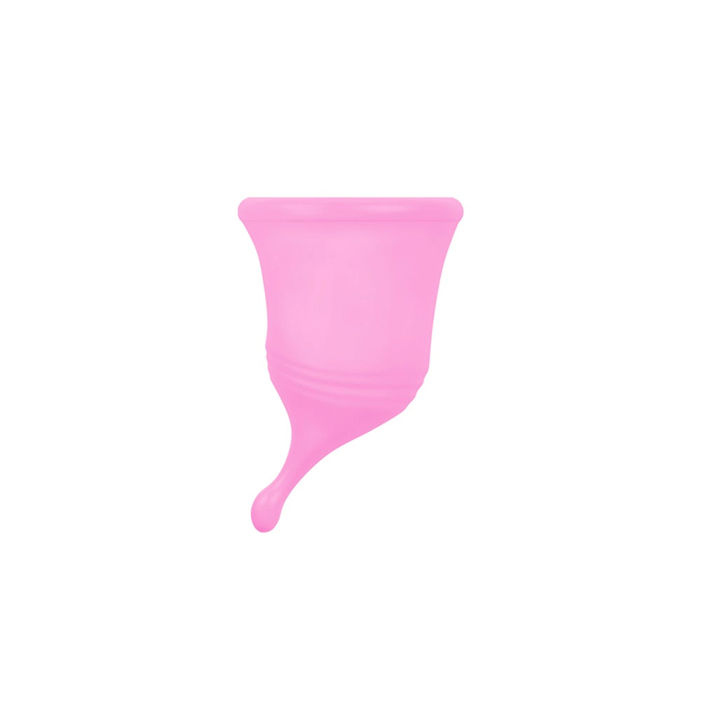 FEMINTIMATE - EVE MENSTRUAL CUP WITH CURVED STEM SMALL