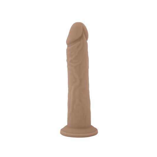 SILEXD - 8 inch Realistic Liquid Silicone Dildo with Suction Cup