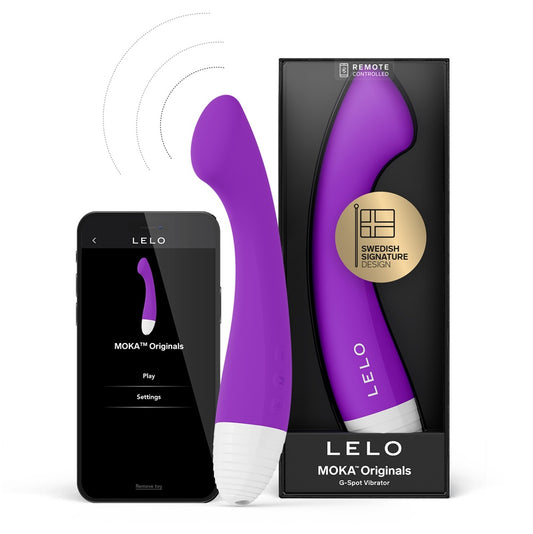 LELO - VIBRADOR PARA PUNTO G ORIGINALS MOKA