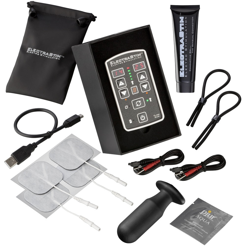 ELECTRASTIM - Flick Duo Stimulator Multi-Pack EM80-M
