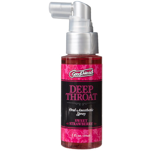 DOC JOHNSON - GOOD HEAD DEEP THROAT SPRAY SWEET STRAWBERRY