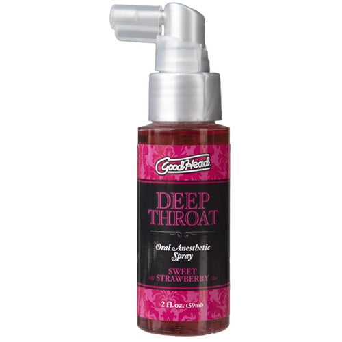 DOC JOHNSON - GOOD HEAD DEEP THROAT SPRAY SWEET STRAWBERRY