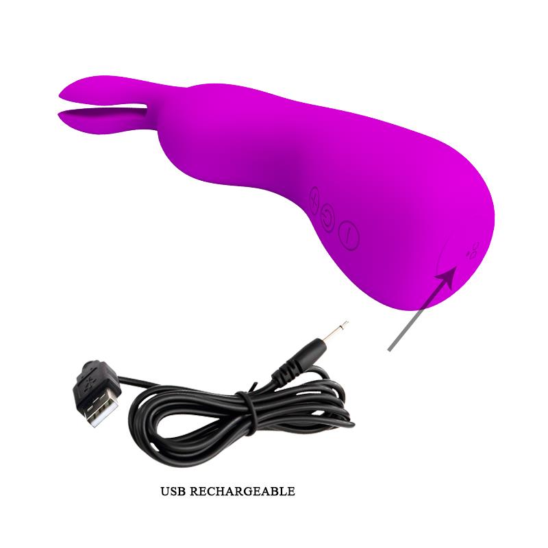 PRETTYLOVE - NAKKI MASSAGER SILICONE USB