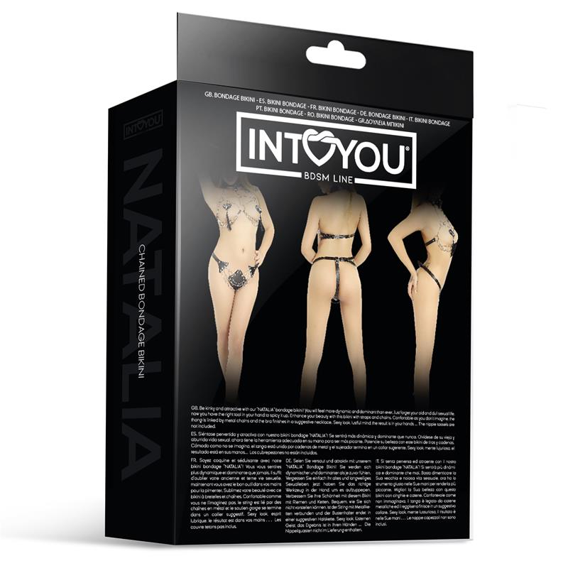 INTOYOU BDSM LINE - NATALIA CHAINED BIKINI FOR BONDAGE