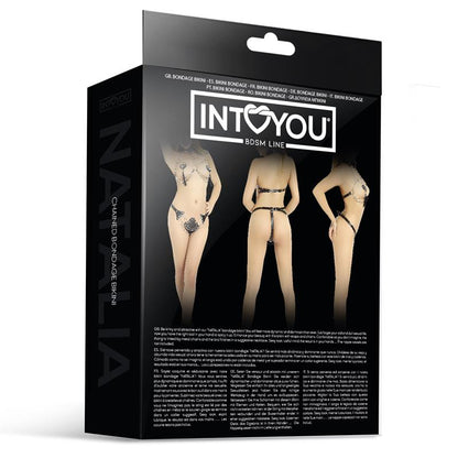 INTOYOU BDSM LINE - NATALIA CHAINED BIKINI FOR BONDAGE