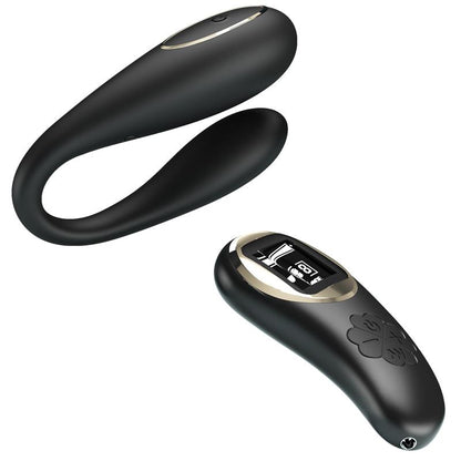PRETTYLOVE - NATHAN COUPLE TOY WITH DIGITAL SCREEN REMOTE