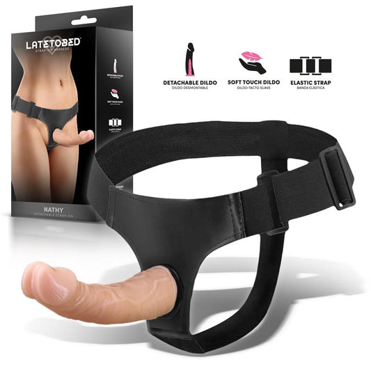 HARNESS COLLECTION LATETOBED - NATHY DETACHABLE STRAP-ON HARNESS