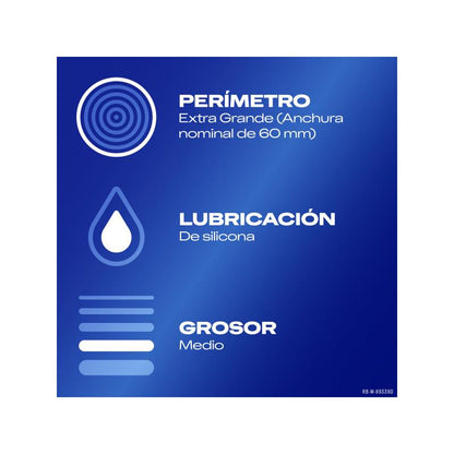 DUREX - NATURAL XL CONDOMS 12 UNITS