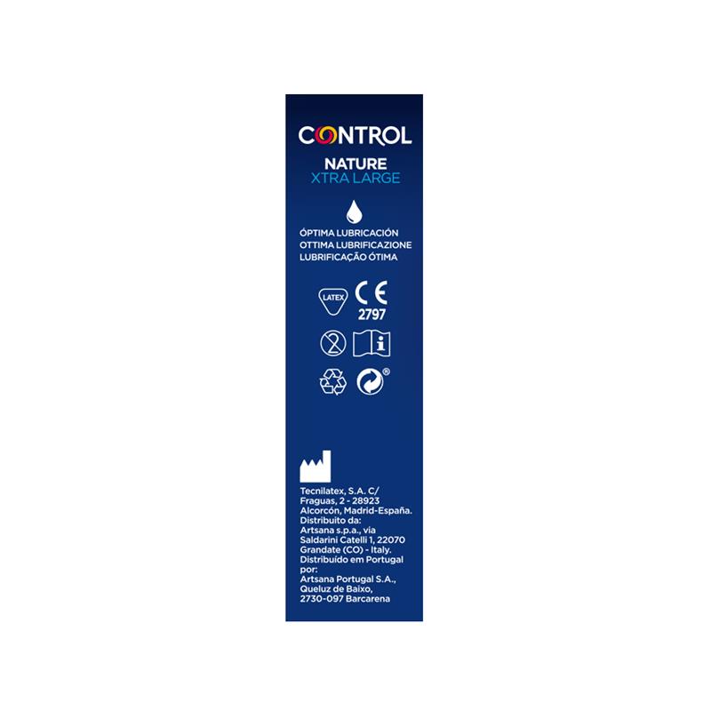 CONTROL - ADAPTA NATURE XL CONDOMS 12 UNITS