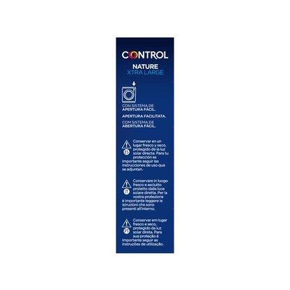 CONTROL - ADAPTA NATURE XL CONDOMS 12 UNITS