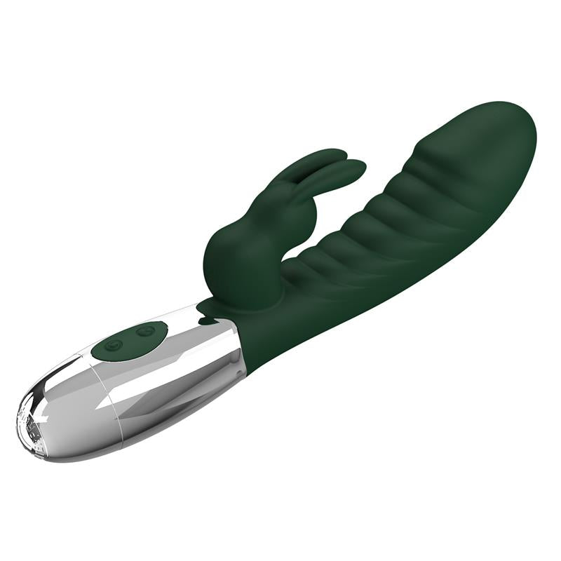 PRETTYLOVE - NAUGHTY BUNNY VIBE 30 FUNCTIONS GREEN