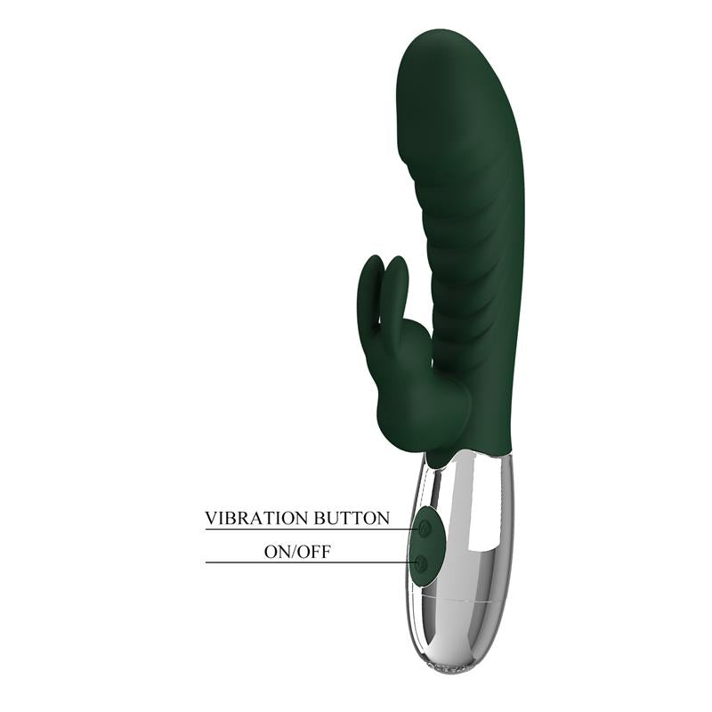 PRETTYLOVE - NAUGHTY BUNNY VIBE 30 FUNCTIONS GREEN
