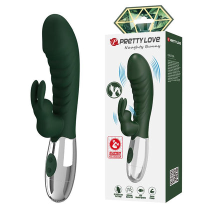 PRETTYLOVE - NAUGHTY BUNNY VIBE 30 FUNCTIONS GREEN