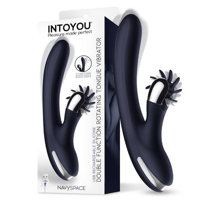 INTOYOU - NAVYSPACE VIBE WITH ROTATING TONGUES BLUE