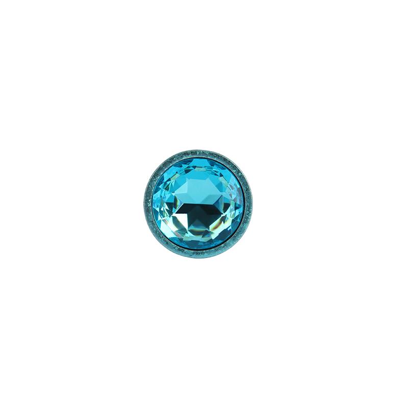 CHISA - NEBULA BLUE GEM BUTT PLUG SIZE S