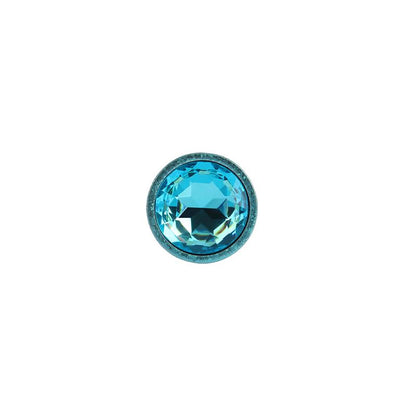 CHISA - NEBULA BLUE GEM BUTT PLUG SIZE S